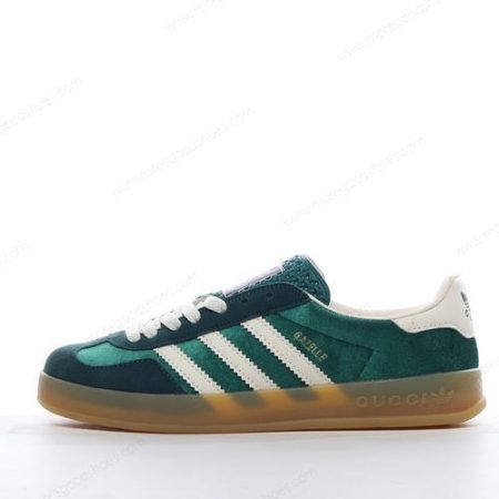 Cheap Shoes Adidas x Gucci Gazelle ‘Dark Green White’ 707848-9STU0-3170