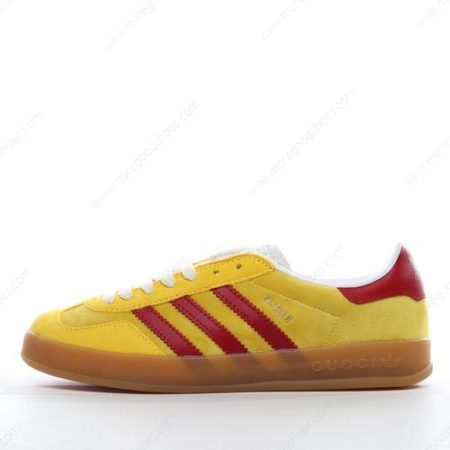 Cheap Shoes Adidas x Gucci Gazelle ‘Yellow’ 707848-9STU0-7170