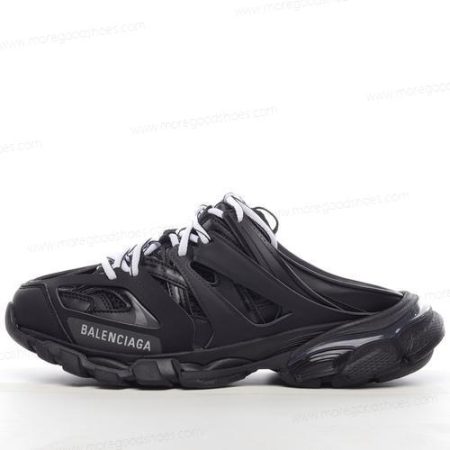 Cheap Shoes Balenciaga Track Mule ‘Black’ 653814W3CP31000