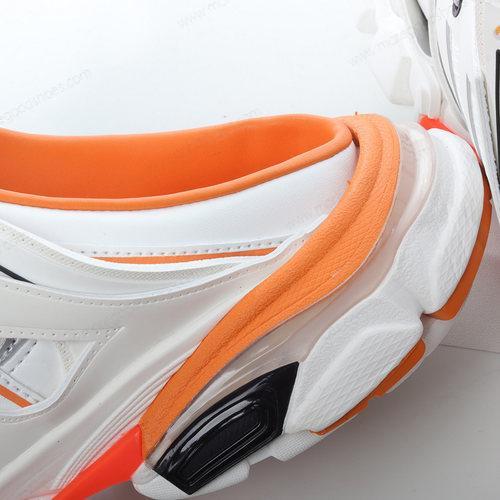 Cheap Shoes Balenciaga Track Mule White Orange