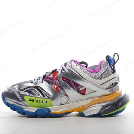 Cheap Shoes Balenciaga Track ‘Silver Red Green Grey’ 542023W2FSA8123