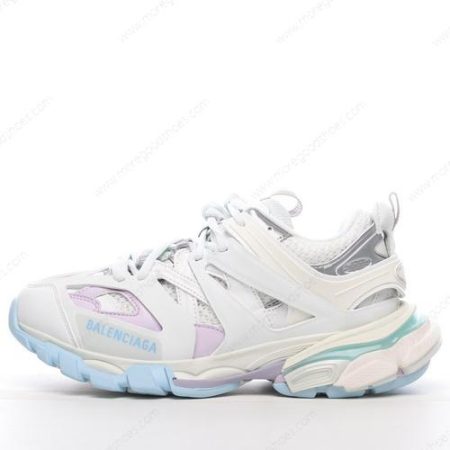 Cheap Shoes Balenciaga Track ‘White Pink Blue’ 542436W3AC49045