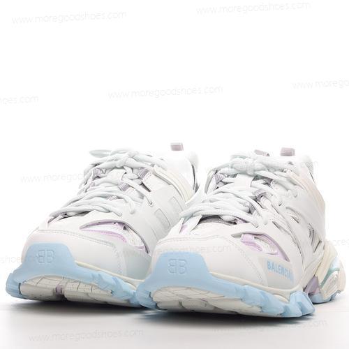 Cheap Shoes Balenciaga Track White Pink Blue 542436W3AC49045