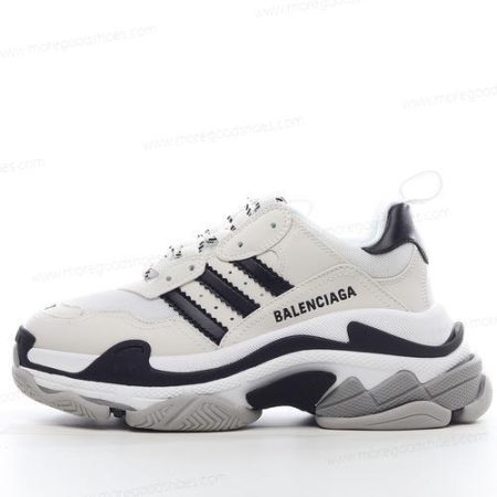 Cheap Shoes Balenciaga Triple S x Adidas ‘White Black’ 710020W2ZB19112