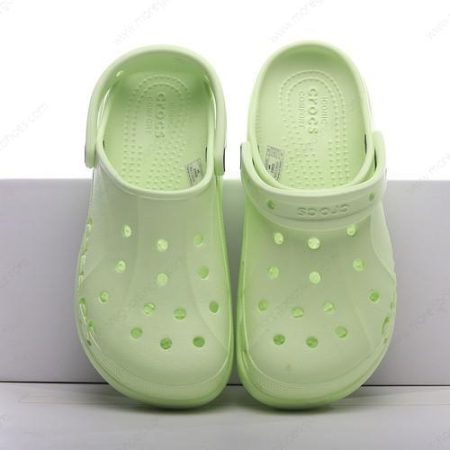 Cheap Shoes Crocs Slippers ‘Green’