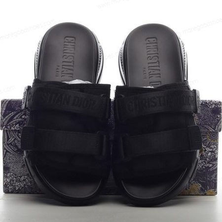 Cheap Shoes Dior D Wander Mule ‘Black’ KCQ351CNF-S900