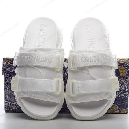 Cheap Shoes Dior D Wander Mule ‘White’ KCQ393CNF-S10W