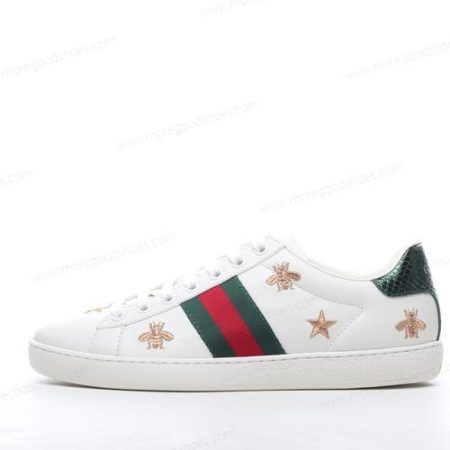 Cheap Shoes Gucci ACE Bee And Stars ‘Green Red White’