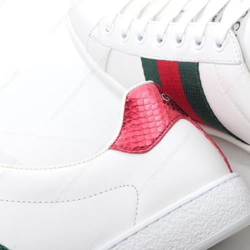 Cheap Shoes Gucci ACE Bee Sneakers White Red