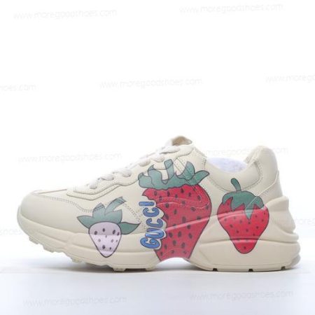Cheap Shoes Gucci Rhyton Starwberry ‘White’ 576963-DRW00-9522