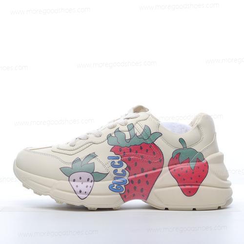 Cheap Shoes Gucci Rhyton Starwberry White 576963 DRW00 9522