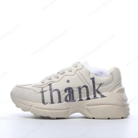 Cheap Shoes Gucci Rhyton Thank ‘White Black’ 636343-A9L00-9522