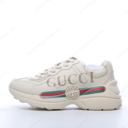 Cheap Shoes Gucci Rhyton Vintage Logo ‘White’ 500877-DRW00-9522