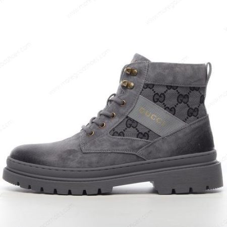 Cheap Shoes Gucci Screener GG High ‘Dark Grey’