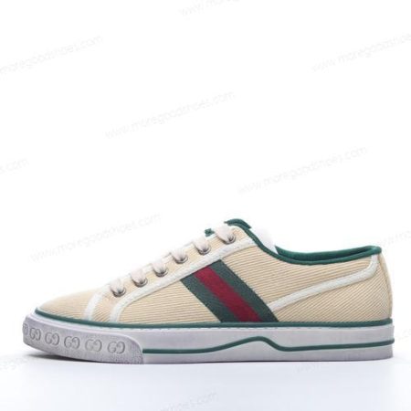 Cheap Shoes Gucci Tennis 1977 Butter Cotton ‘White’ 606111-GZO30-9361