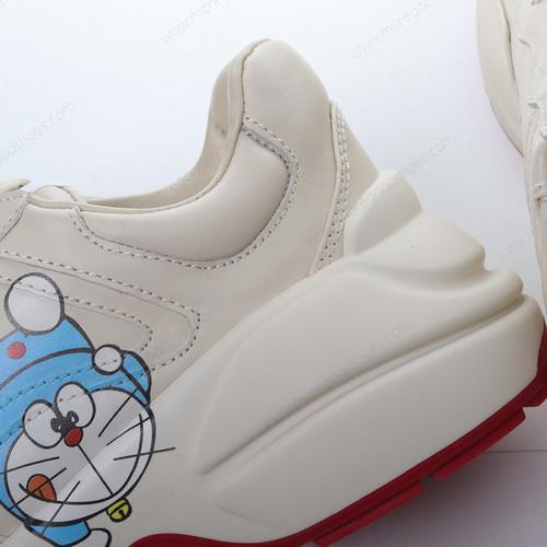 Cheap Shoes Gucci x Doraemon Rhyton Vintage Trainer White Red