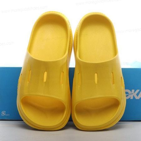 Cheap Shoes HOKA Ora Recovery Slide 3 Sandals ‘Yellow’ 1135061-PFPF