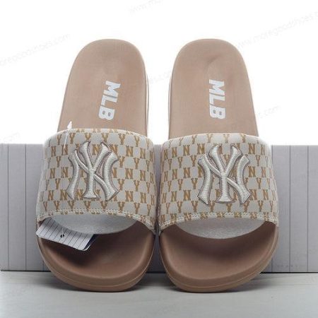 Cheap Shoes MLB Slippers ‘Light Brown’