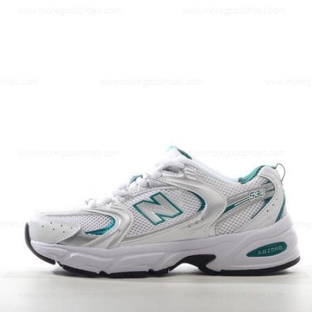 Cheap Shoes New Balance 530 ‘White Silver Green’ MR530AB