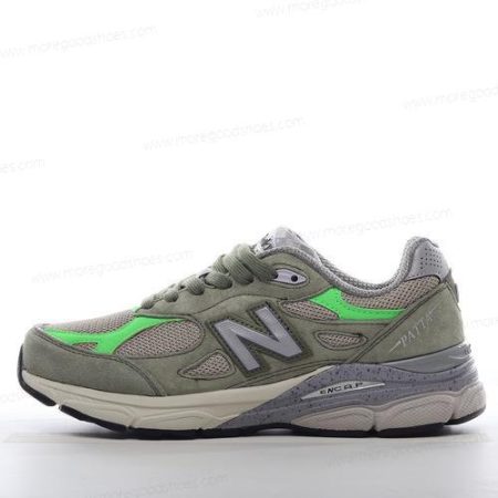 Cheap Shoes New Balance 990v3 ‘Green Silver’ M990PP3
