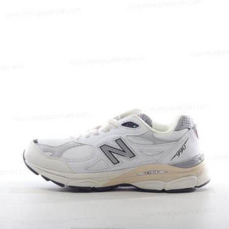 Cheap Shoes New Balance 990v3 ‘White Silver’ M990AL3