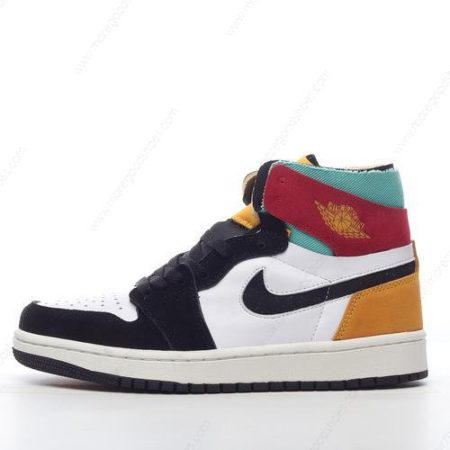 Cheap Shoes Nike Air Jordan 1 High Zoom Air CMFT ‘Black White Red Orange Green’ CT0978-016