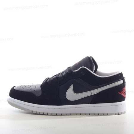 Cheap Shoes Nike Air Jordan 1 Low ‘Black Red Grey White’ 553558-032