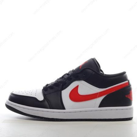 Cheap Shoes Nike Air Jordan 1 Low ‘Black Red White’ 554724-075
