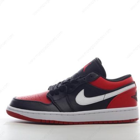 Cheap Shoes Nike Air Jordan 1 Low ‘Black White Red’ 553560-066