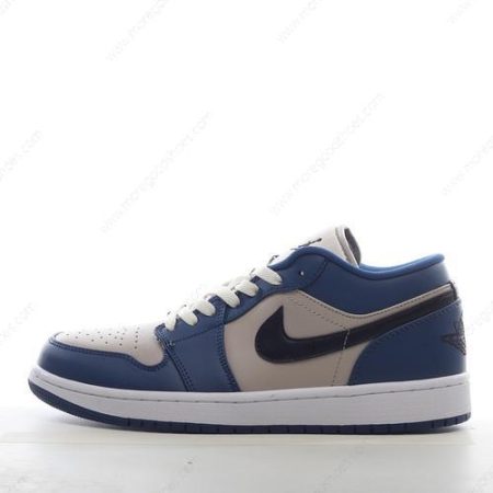 Cheap Shoes Nike Air Jordan 1 Low ‘Blue Grey White’ 553558-412