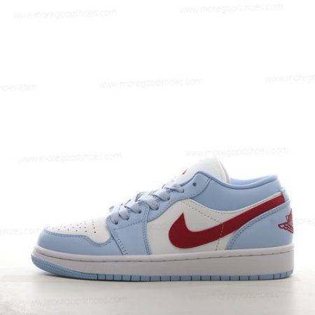 Cheap Shoes Nike Air Jordan 1 Low ‘Blue Grey White Red’ DC0774-164