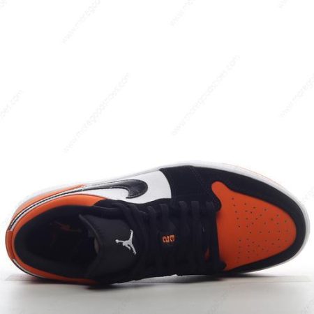 Cheap Shoes Nike Air Jordan 1 Low Golf ‘Black Orange’ DD9315-800