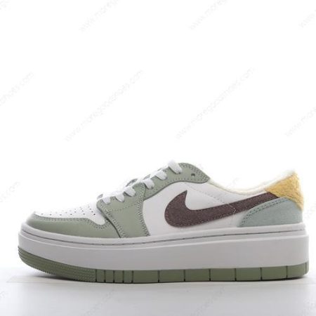 Cheap Shoes Nike Air Jordan 1 Low ‘Green Gold’ FD4326-121
