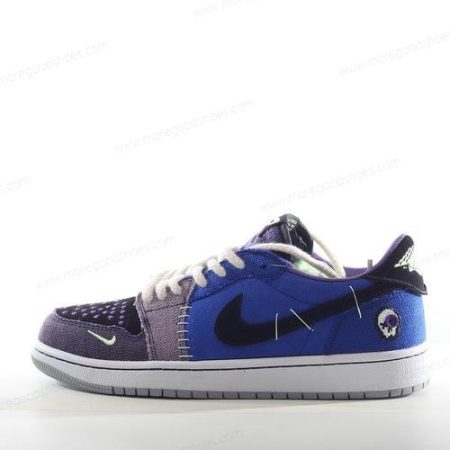 Cheap Shoes Nike Air Jordan 1 Low ‘Purple Grey Brown Green’ DZ7292-420