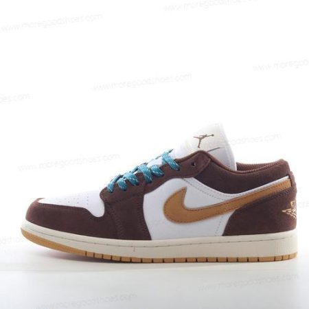 Cheap Shoes Nike Air Jordan 1 Low SE ‘Brown White’ FB2216-200