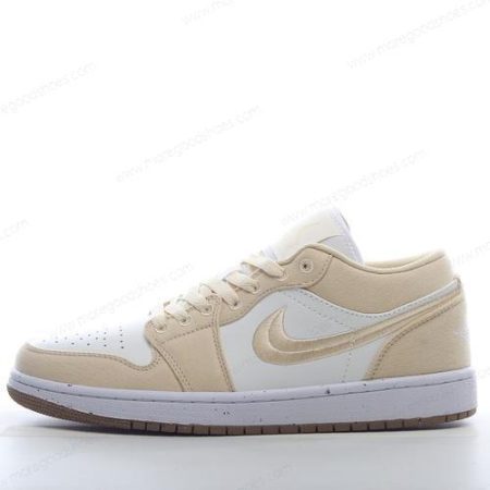 Cheap Shoes Nike Air Jordan 1 Low SE ‘Gold’ FN3722-701