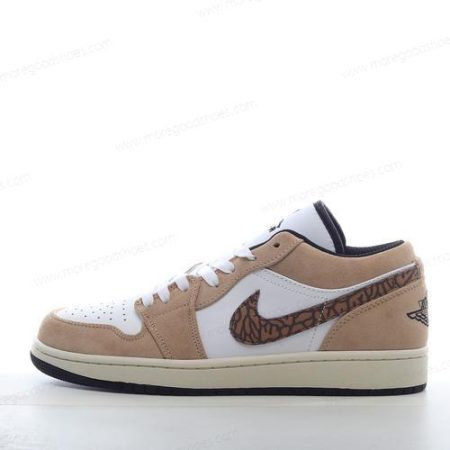 Cheap Shoes Nike Air Jordan 1 Low SE ‘Gold White Black’ DZ4130-201