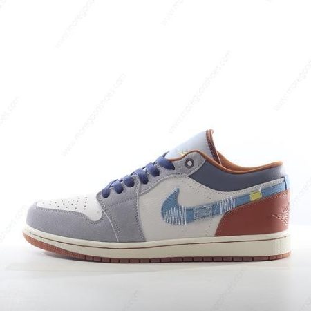 Cheap Shoes Nike Air Jordan 1 Low SE ‘Off White Blue’ FZ5042-041