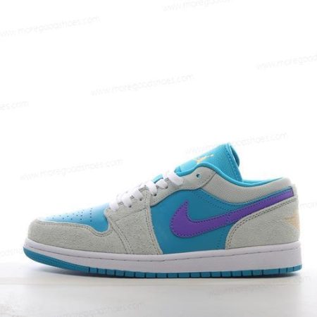 Cheap Shoes Nike Air Jordan 1 Low SE ‘Olive Blue Purple’ DX4334-300
