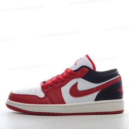 Cheap Shoes Nike Air Jordan 1 Low ‘White Black Red’ 553558-163
