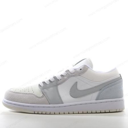 Cheap Shoes Nike Air Jordan 1 Low ‘White Blue Grey’ CV3043-100