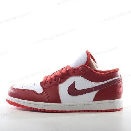 Cheap Shoes Nike Air Jordan 1 Low ‘White Red’ FJ3459-160
