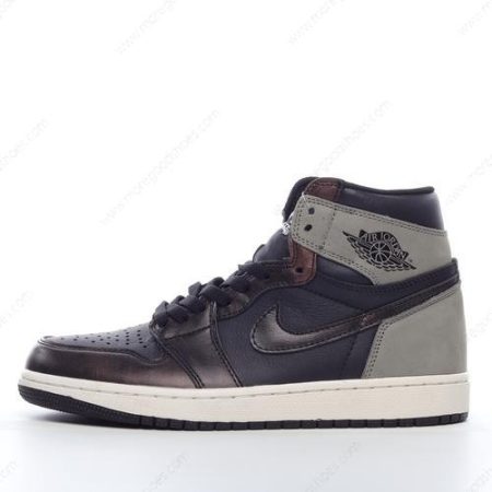 Cheap Shoes Nike Air Jordan 1 Retro High ‘Black Grey’ 555088-033