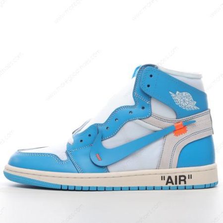Cheap Shoes Nike Air Jordan 1 Retro High ‘Blue White’ AQ0818-148