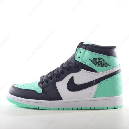 Cheap Shoes Nike Air Jordan 1 Retro High ‘Green Black’ 861428-100-S