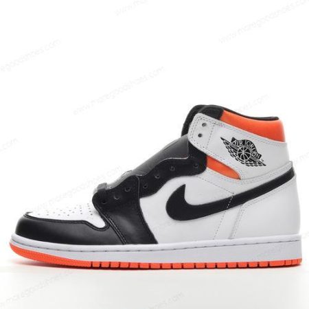 Cheap Shoes Nike Air Jordan 1 Retro High ‘White Orange Black’ 555088-180