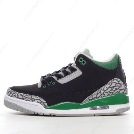 Cheap Shoes Nike Air Jordan 3 Retro ‘Black Green’ 398614-030