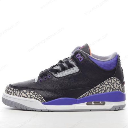 Cheap Shoes Nike Air Jordan 3 Retro ‘Black Grey White Purple’ CT8532-050