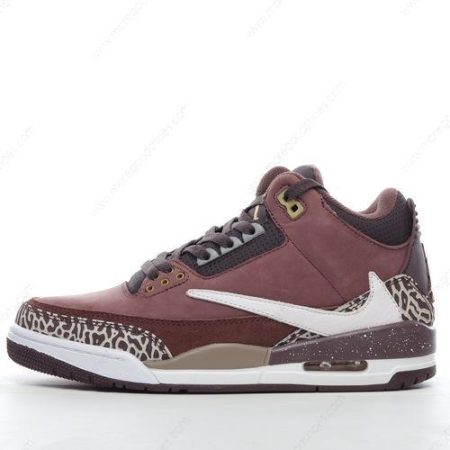 Cheap Shoes Nike Air Jordan 3 Retro ‘Brown White’ 626988-018