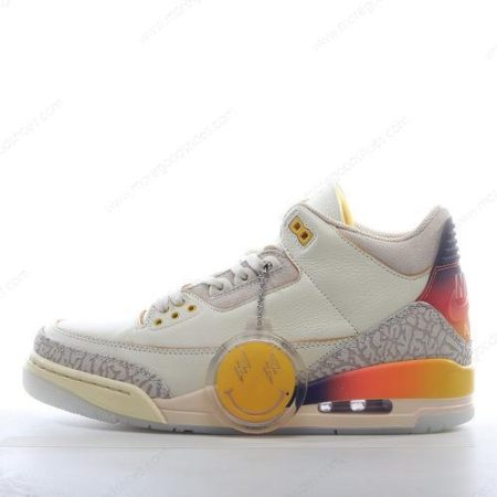 Cheap Shoes Nike Air Jordan 3 Retro ‘Grey White Orange’ FN0344-901